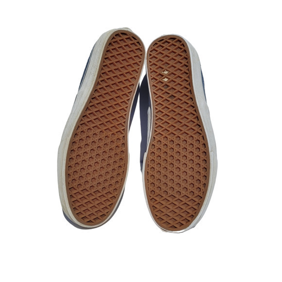 HP Vans Deboss OTW Drs Blue Suede Skate Low Sneaker Skate Shoe Men's Size 9 - Picture 3 of 13